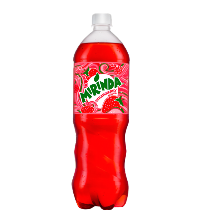 Mirinda Strawberry Flavour Medium Bottle 1.225L