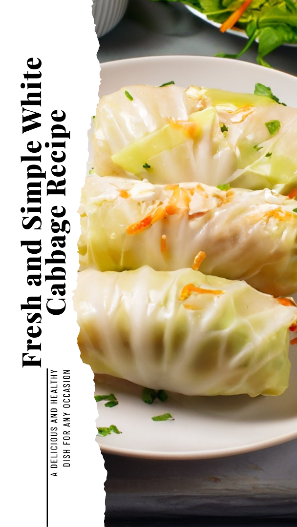 White Cabbage Roll Recipe