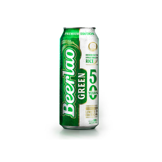 BEER LAO GREEN CAN 500ML