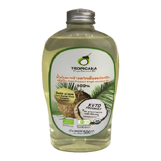 Tropicana Organic Cold Pressed Virgin Coconut Oil 500ml