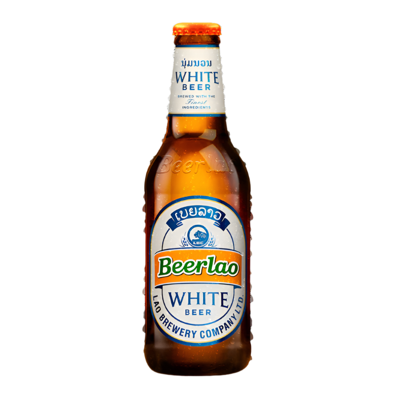 Beerlao White 330ml bottle