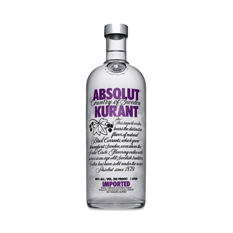 Absolut Vodka Kurant 1L