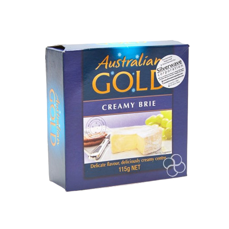 Australian Gold Creamy Brie Cheese 115 g