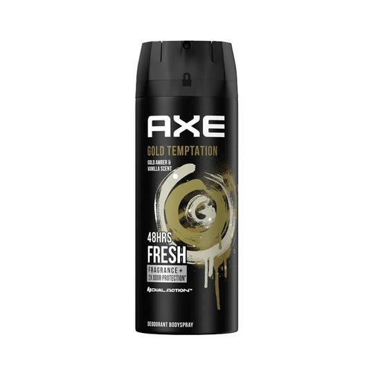 Axe Gold Temptation Deodorant Body Spray ຂະໜາດ 150ml