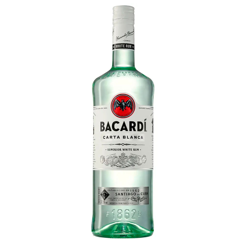 BACARDI Carta Blanca Superior White Rum 1000 ml