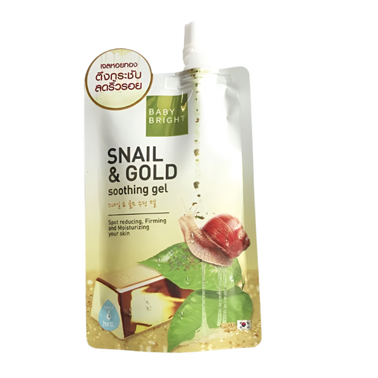 Baby Bright Snail &amp; Gold Soothing Gel 50g