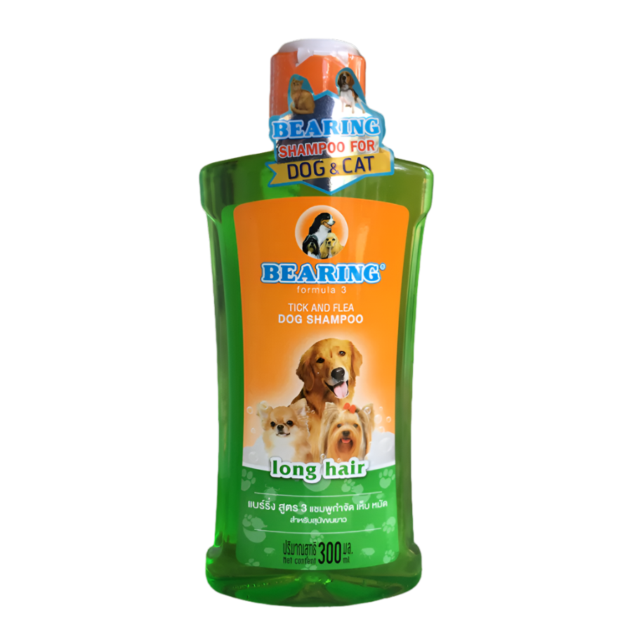 Bearing Formula5 Tick And Flea Dog Shampoo Long Hair 300ml