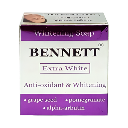 Bennett Whitening Soap Extra White Anti-Oxidant & Whitening Size 130g