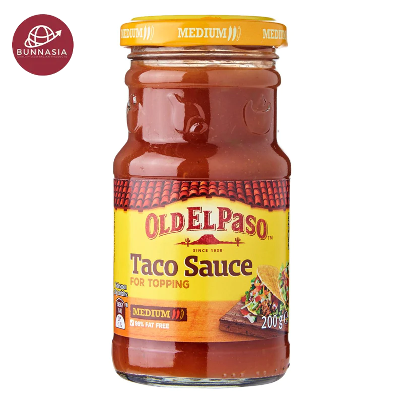 OLD EL PASO TACO SAUCE  200G  (Medium)