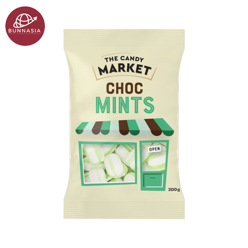 Candy Market Choc Mints 200g