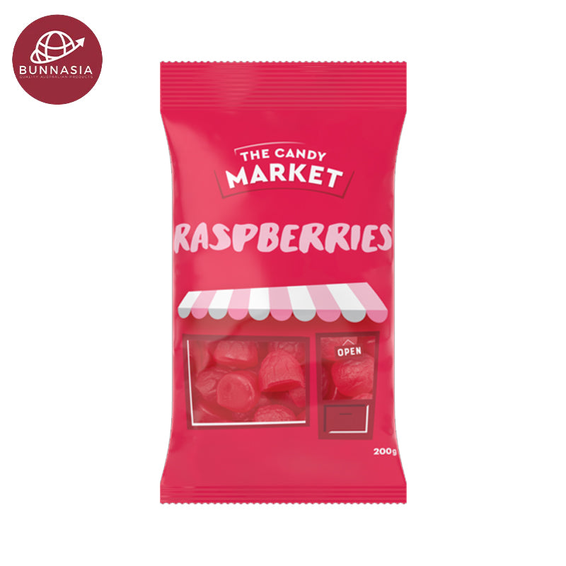 Candy Market Raspberries 200g