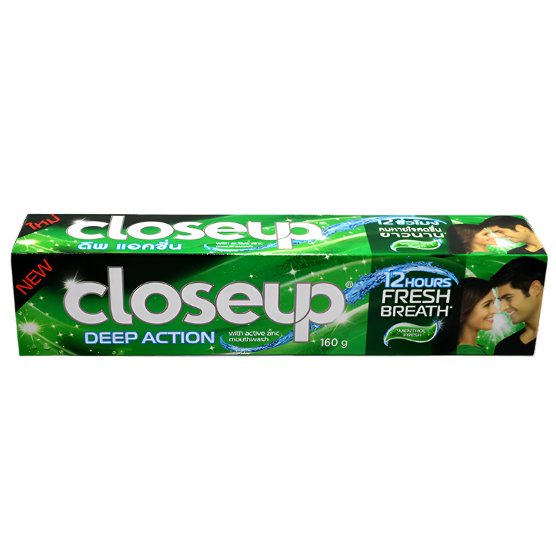 Close Up Deep Action Mental Flash Toothpaste Size 30g