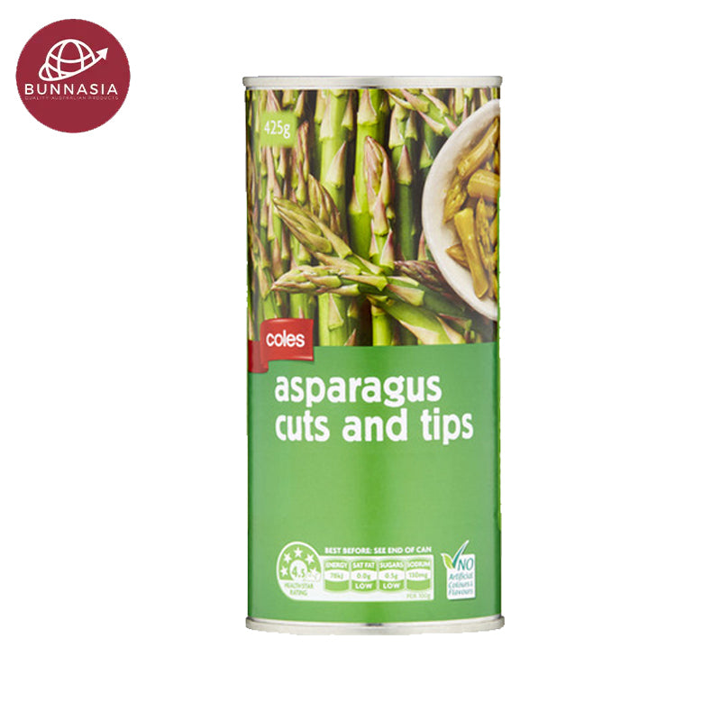 Coles Asparagus Cuts & Tips 425g