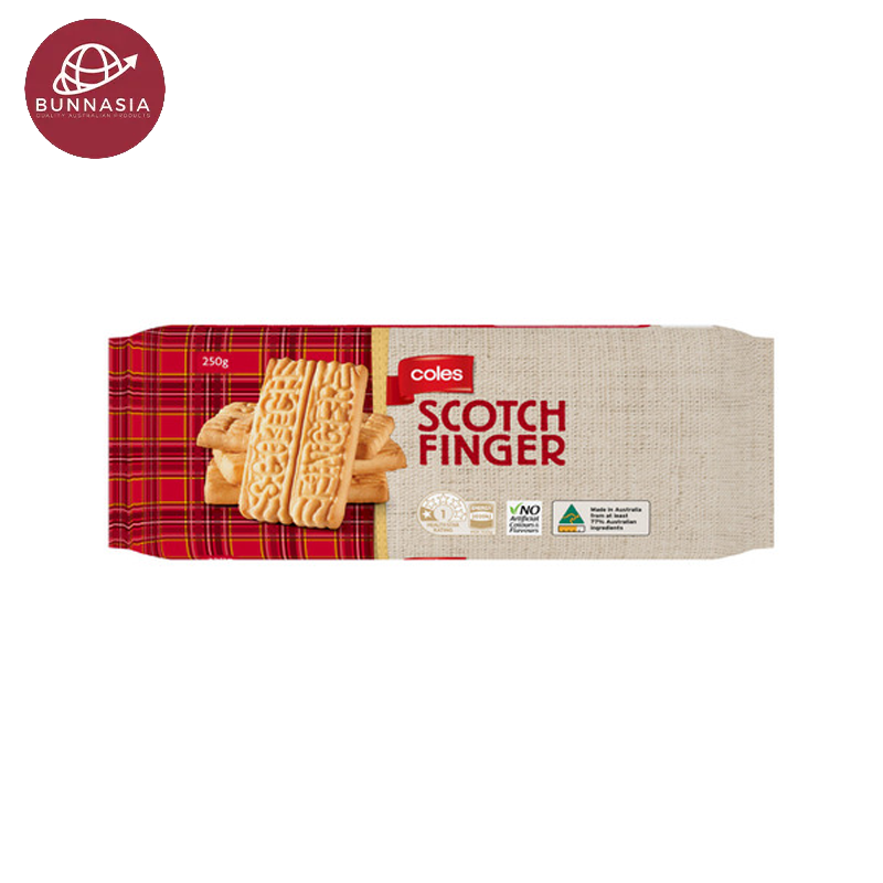 Coles Biscuits Scotch Fingers 250g