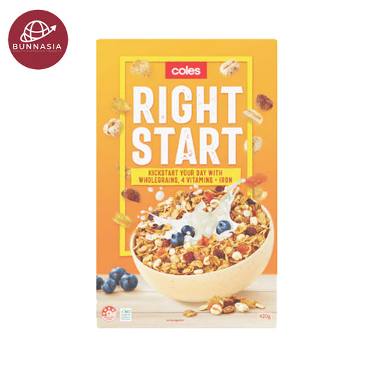 Coles Cereal Right Start Fruit & Fibre 420g