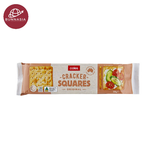 Coles Cracker Squares 250g