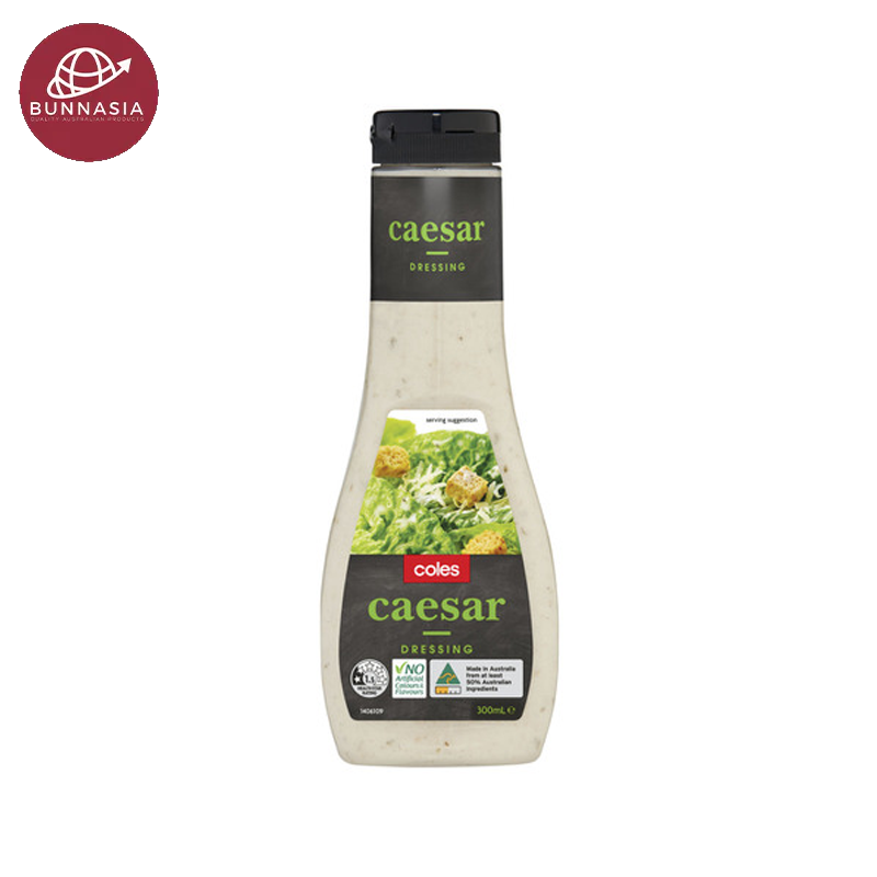 Coles Dressing Caesar 300ml