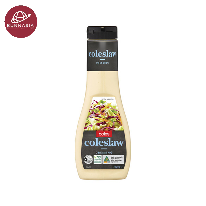 Coles Dressing Coleslaw 300ml