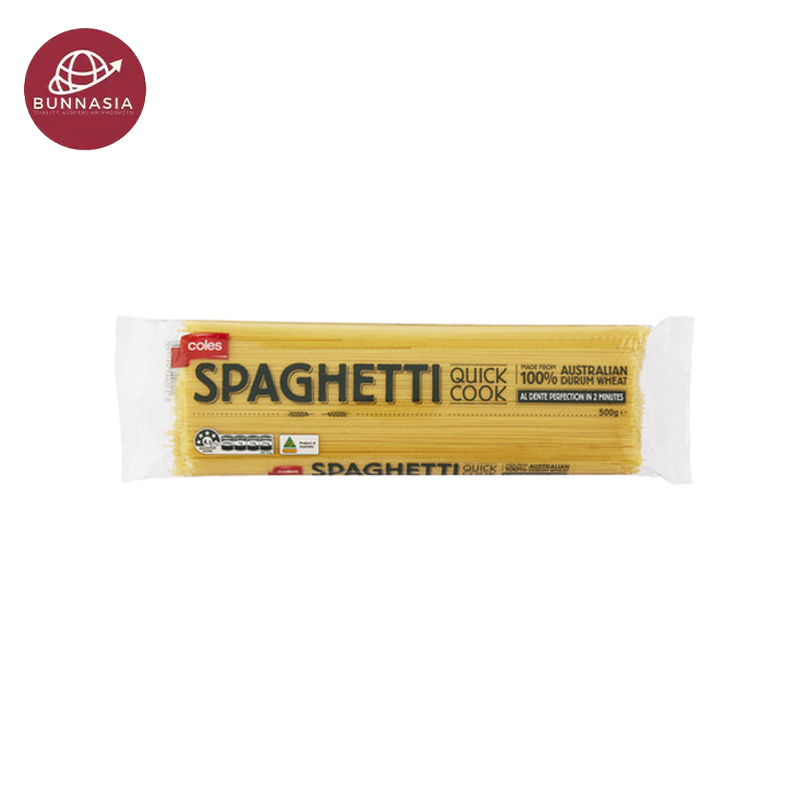 Coles Durum Wheat Angel Hair Spaghetti 500g