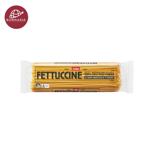 Coles Durum Wheat Pasta Fettuccine 500g