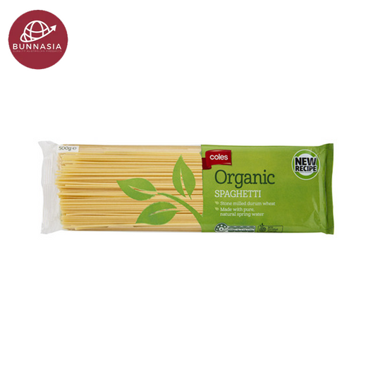 Coles Pasta Organic Spaghetti 500g