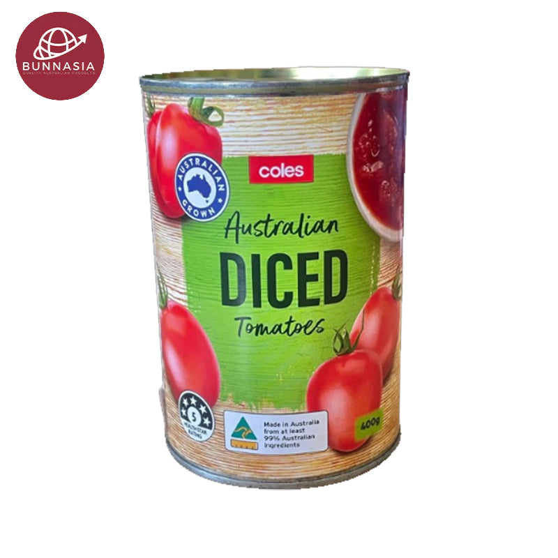 Coles Tomatoes Australian Diced 400g