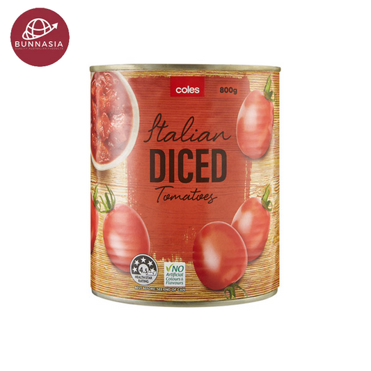 Coles Tomatoes Italian Diced 800g