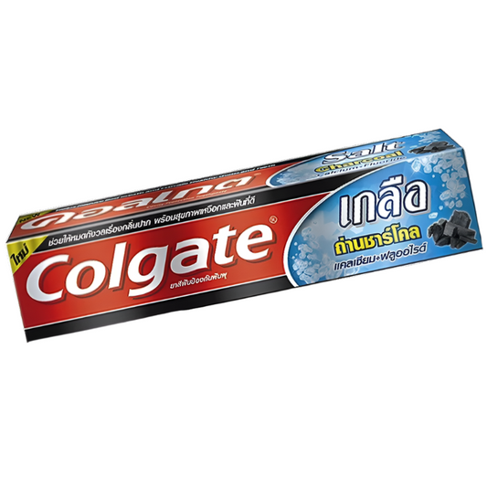 Colgate Salt Charcoal Calcium + Fluoride Size 150g