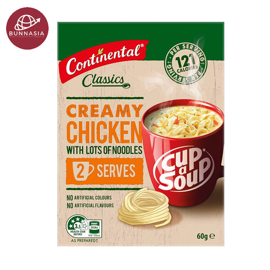 Continental Cup A Soup Creamy Chicken with Noodles(2pk) 60g