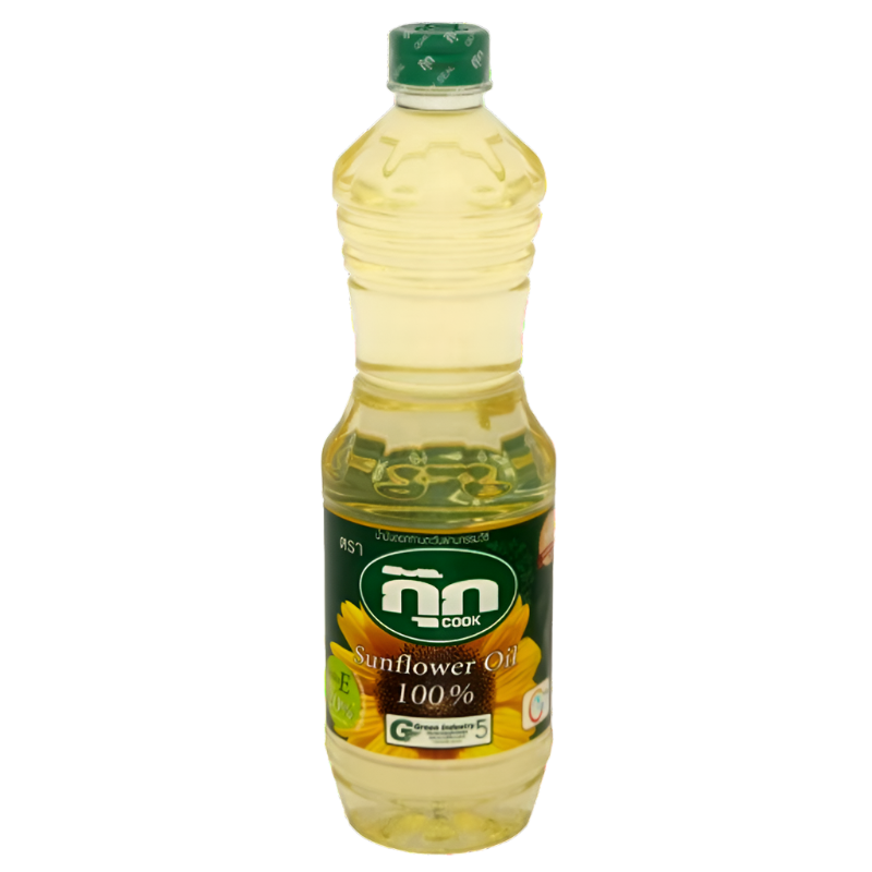 Cook Refined Sunflower Oil 100% ຂະໜາດ 1L