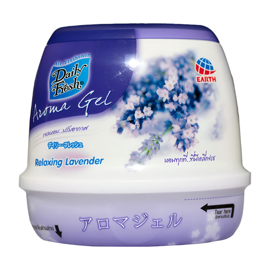 Daily Fresh Air Freshener Aroma Gel Relaxing Lavender Size 180g