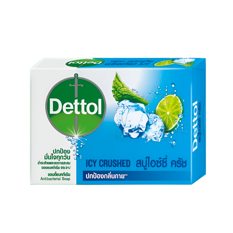 Dettol Antibacterial Bar Soap Icy Crushed 65g