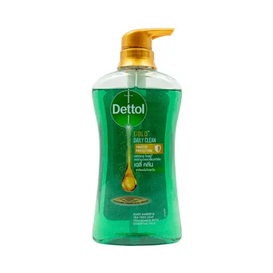 Dettol Gold Antibacterial Shower Gel Daily Clean 500ml