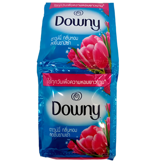 Downy Fabric Softener Sunrise Fresh concentrated formula Size 22ml Pack of 12Pcs