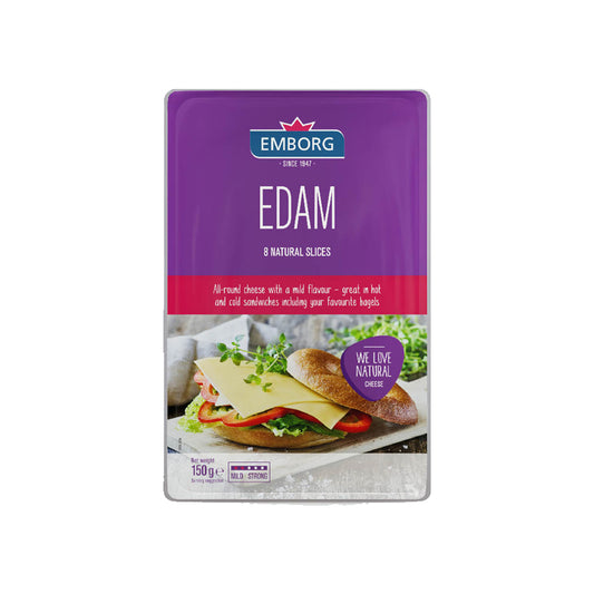 Emborg Edam Sliced 150g