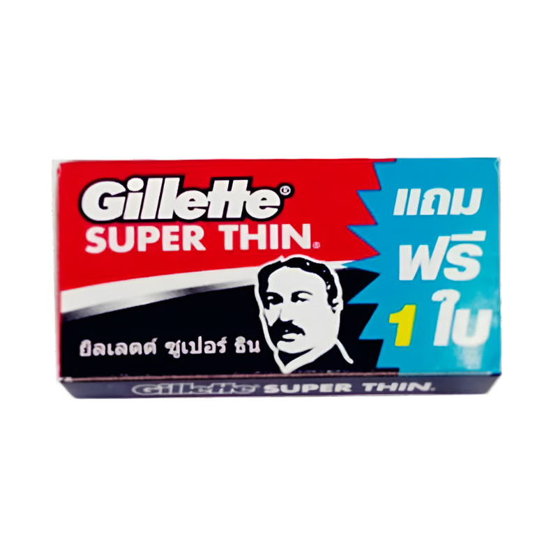 ມີດແຖ Gillette Super thin Pack of 5+1pcs