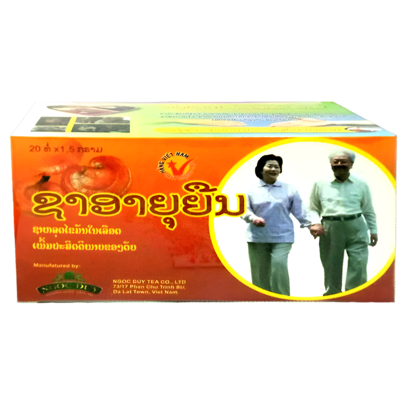 Hang Viet Nam Brand Longevity Tea Size 1.5g box of 20sachet