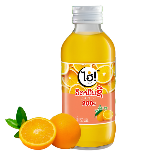 Hi vitamin C 200% Yuzu Orange Flavor 150ml