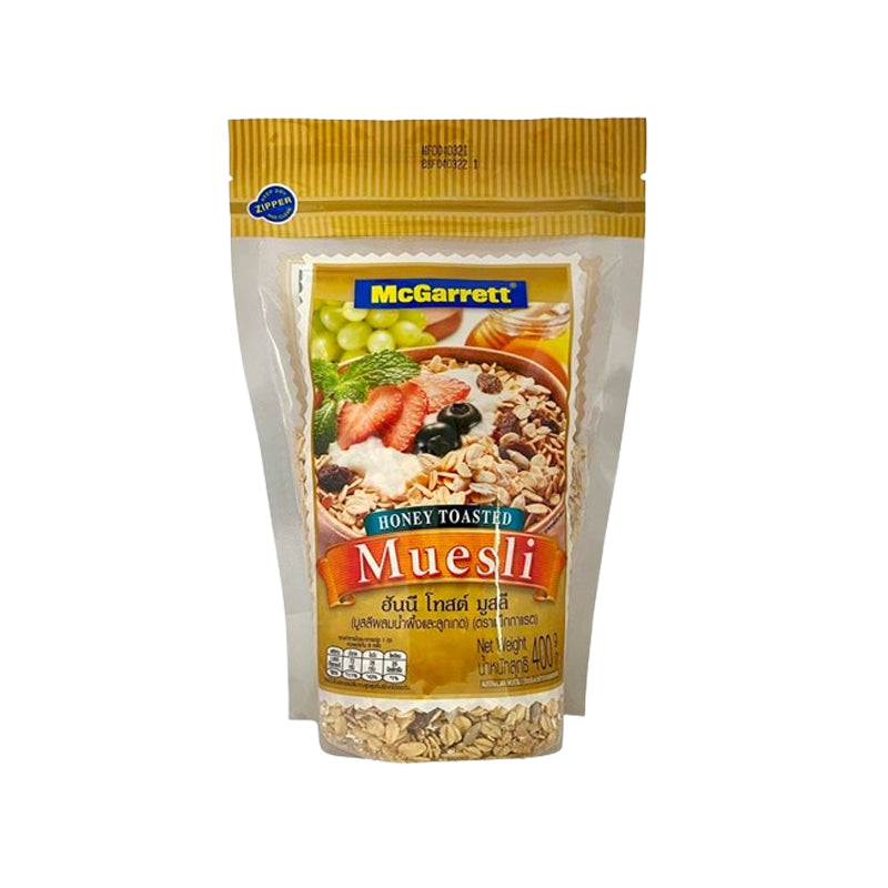 Mcgarrett Honey Toasted Muesli 400g