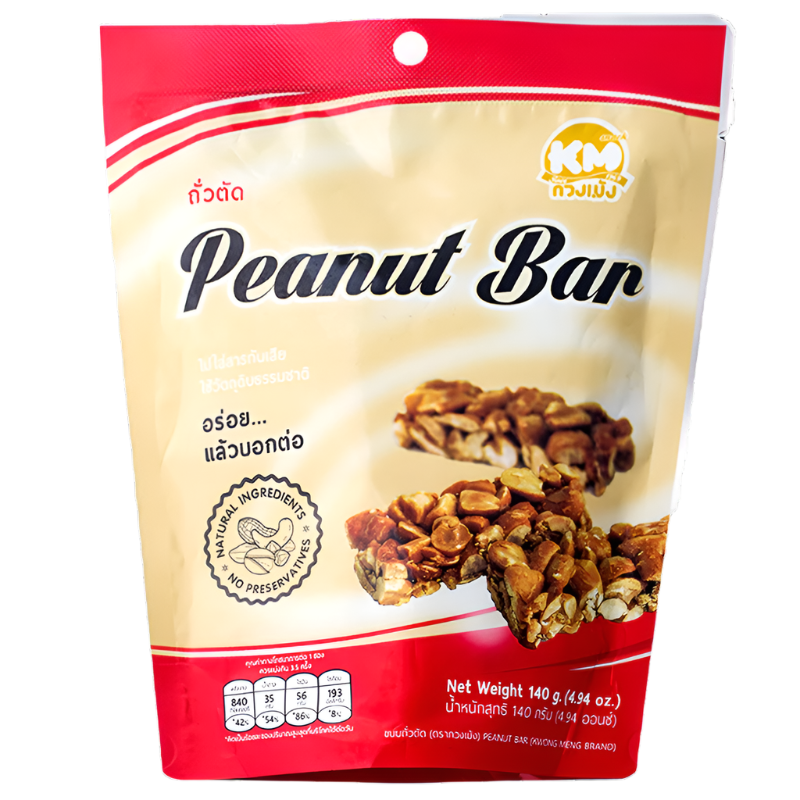 Kwong Meng Peanut Bar 140g