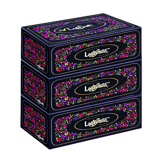 Lady Scott Flower Facial Tissue 140 Sheets (3 Boxes)