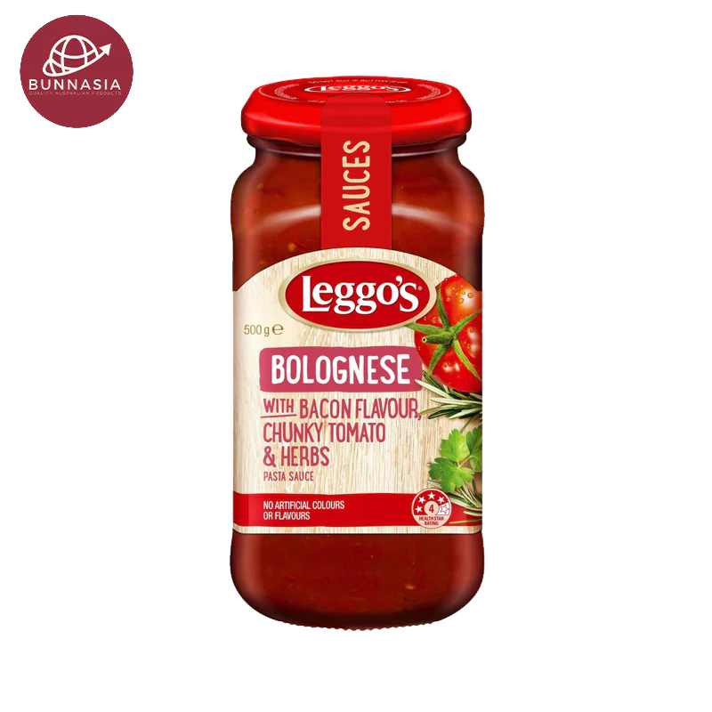 Leggo's Bolognese Bacon, Chunky Tomato & Herbs 500g