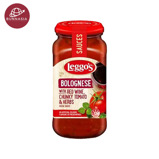 Leggo's Bolognese Red Wine, Chunky Tomato & Herbs 500g