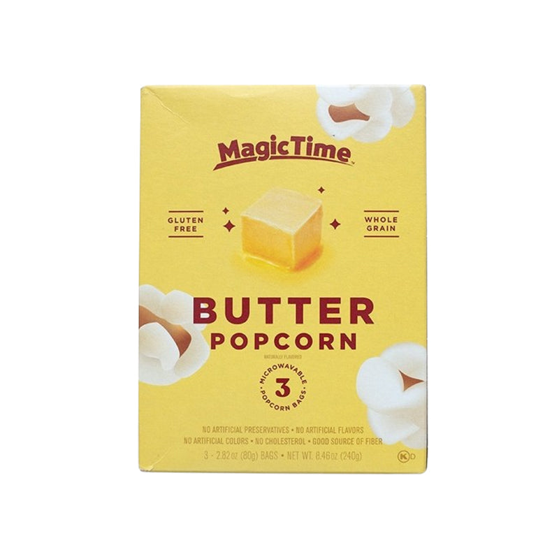 Magic Time Butter Popcorn (3 x 80g) 240g