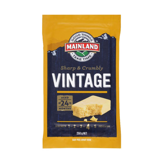 Mainland Vintage Block Cheese 250g