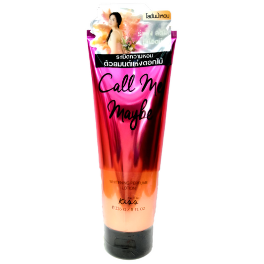 Malissa Kiss Whitening Perfume Body Lotion Call me maybe ຂະໜາດ 226g