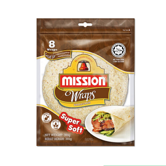 Mission Wraps Wholegrain 360g