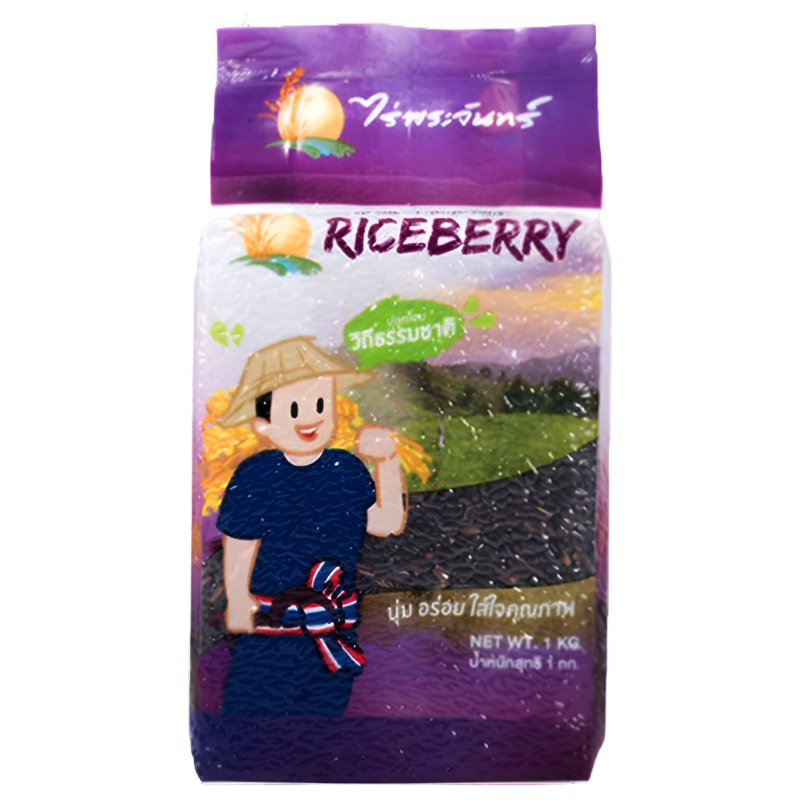 Moon Rice Farm Riceberry Size 1kg