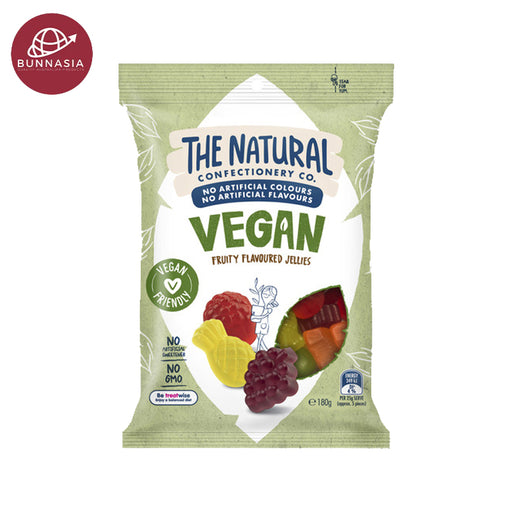 The Natural Confectionery Co. Vegan Fruity Flavoured Jellies 180g