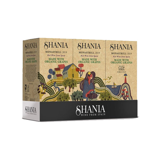 SHANIA RED MONASTRELL ORGANIC 3L